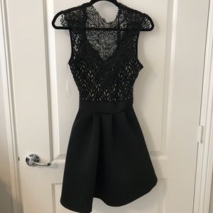 Mini fit & flare dress